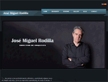 Tablet Screenshot of josemiguelrodilla.com